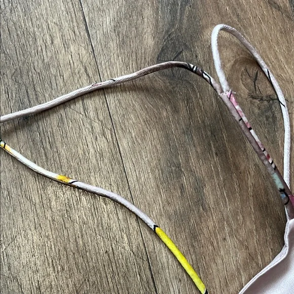 Floral Camisole with Yellow and Blue Accents - Picture 13 of 13